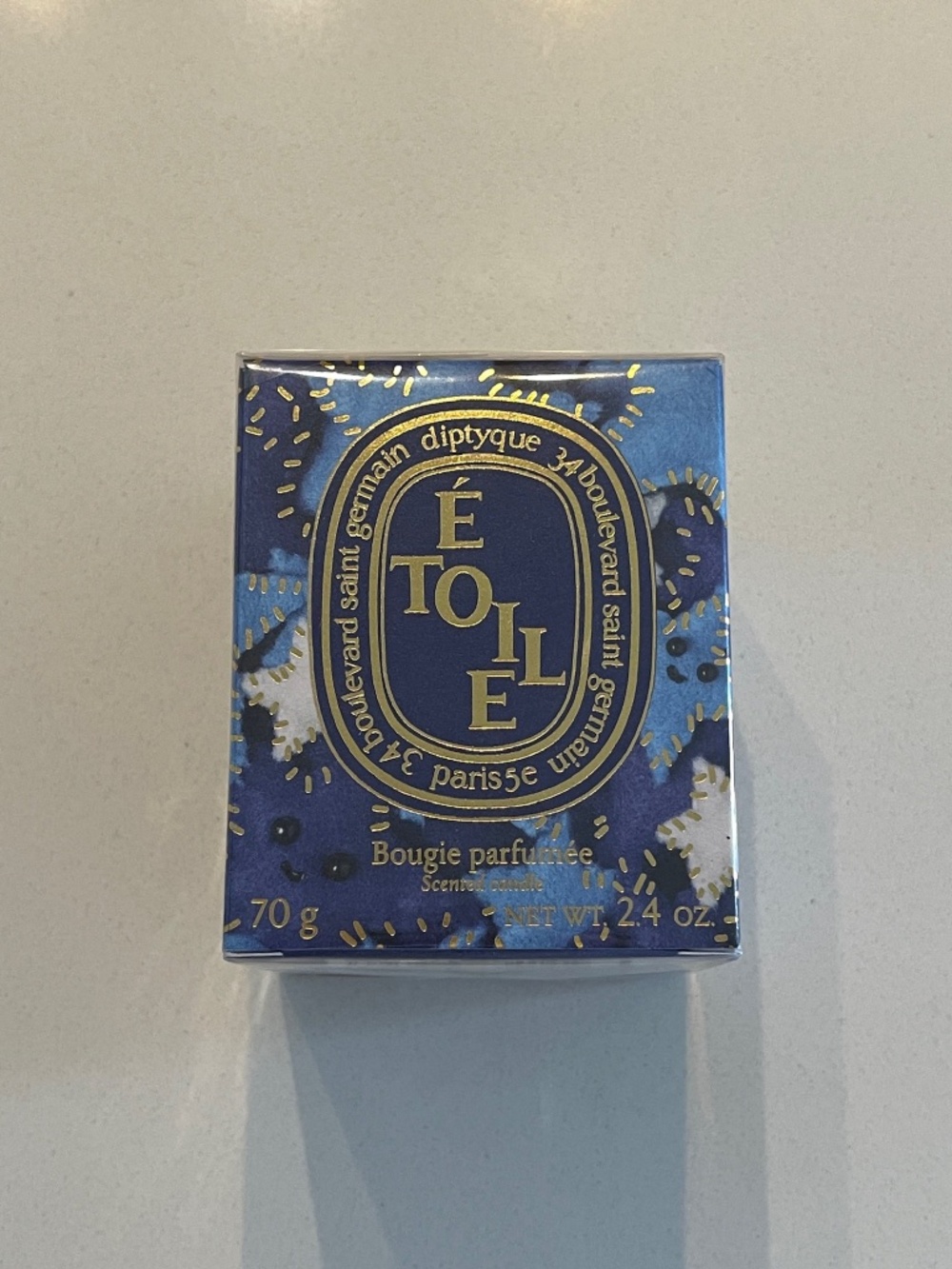 NEW SEALED Diptyque ETOILE Star Scented Candle 2.4oz 70g Limited Edition